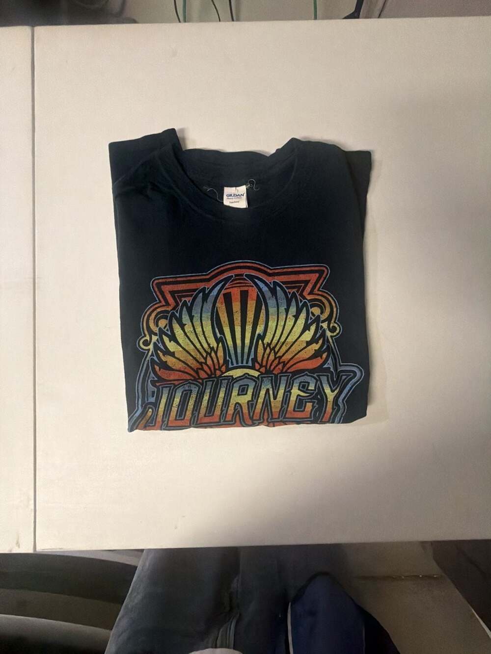 Gildan Journey 2016 Tour Shirt Size Large Black Graphic T-Shirt